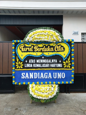 Papan Bunga Duka di Tolinggula